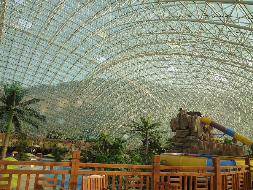 青铜峡游乐场网架